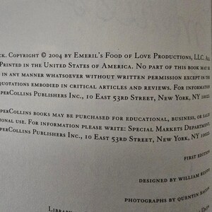 Emeril's Potluck Comfort Food Kicked-Up Emeril Lagasse 2004 1st Ed Cookbook image 3