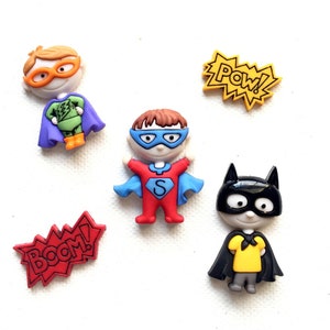 Superhero Magnets, Superhero, Comic Book Character, Magnetic Calendar, White Board, Kitchen, Fridge, Gift for Dad