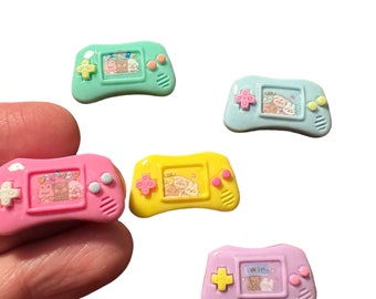 Handheld Video Game Magnets Pushpins, Fridge Magnets, Game Console, Gamer Gift