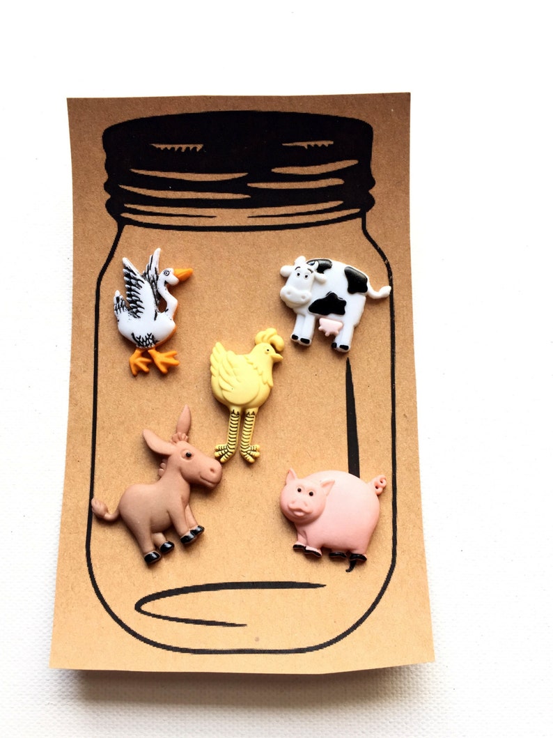 Farm Animal Mini Animal Barn Animals Kids Etsy