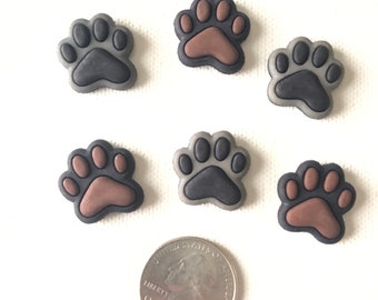 Details about   Dog Paws Push Pin Tacks "OR" Dog Paws Frig Magnets Fridge Magnets Message Boards 