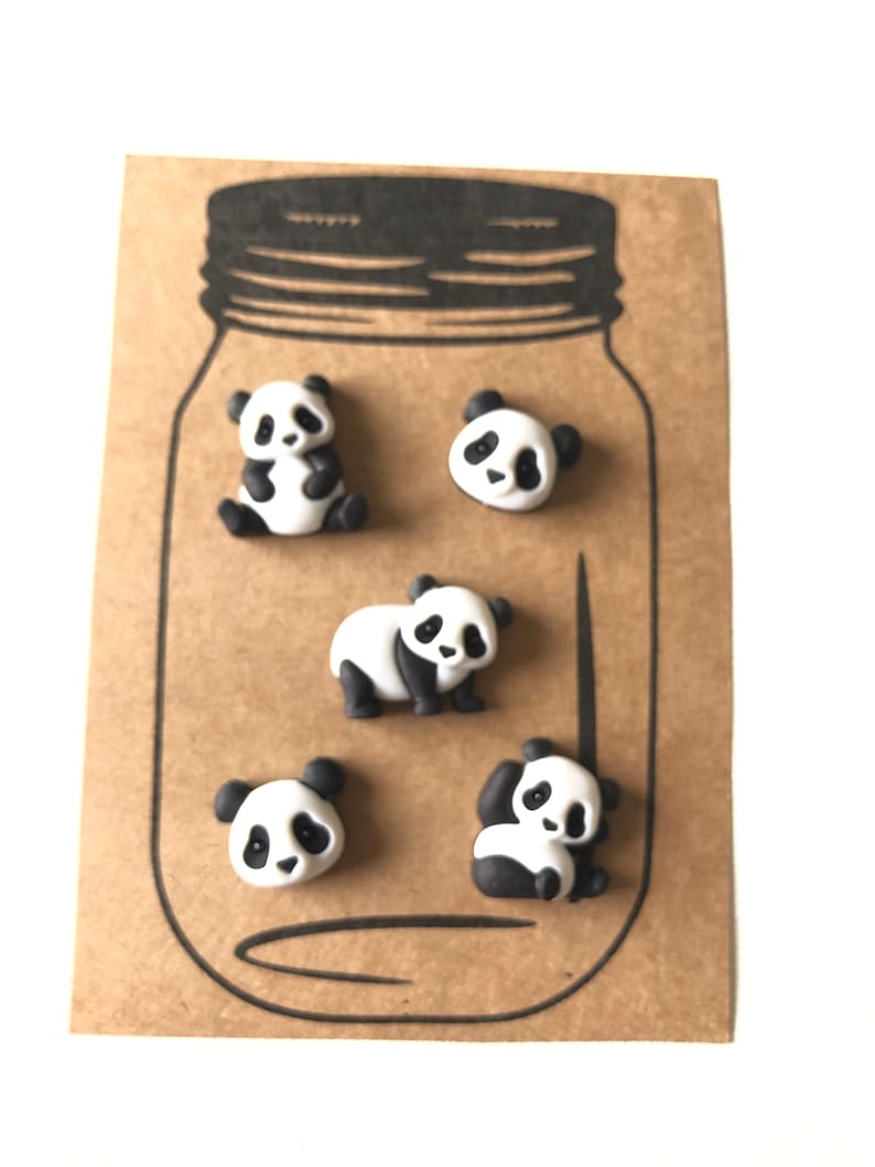 Panda Cute Black and White Panda Panda Etsy