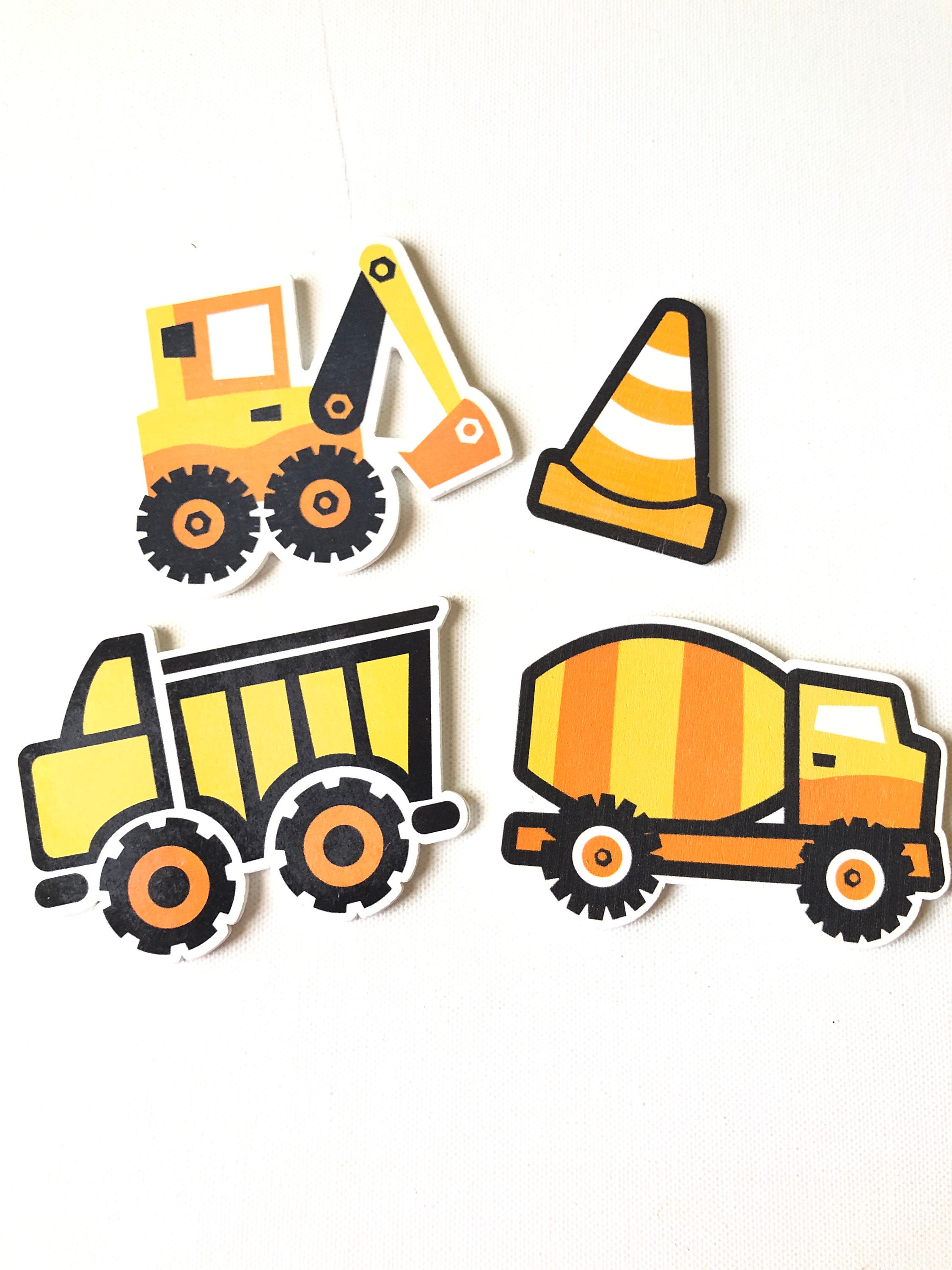 Construction Vehicle Dump Truck Cement Truck Etsy
