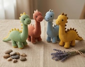 Crochet Dinosaur Pattern PDF | Amigurumi Brontosaurus Dino Pattern | Crochet Toy Tutorial | Beginner Friendly Amigurumi Pattern | Dino DIY