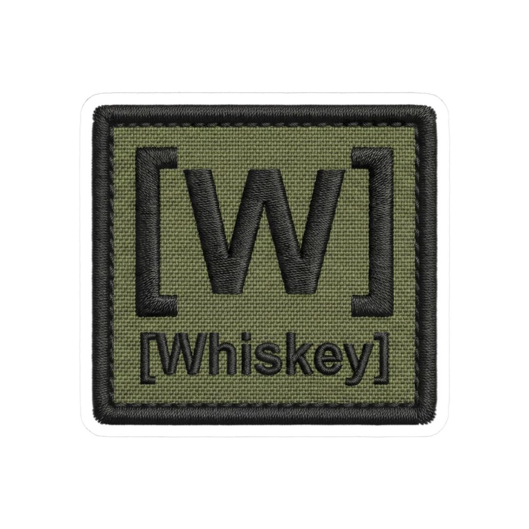 Call Sign Sticker Tactical Alphabet Callsign Sticker - Embroidered Style Vinyl Decal - Etsy