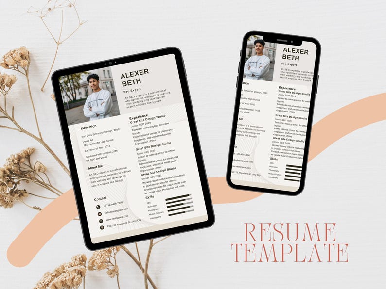 Ats-optimized Resume Template | Word, Google Docs & Pages ...