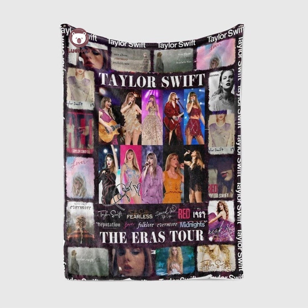 Taylor ERAS Tour Swift Blanket, Swiftie Blanket, Eras Tour Blanket