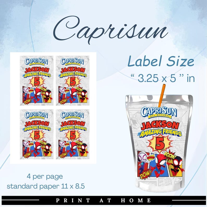 spidey party favors
spidey placemat
spidey chip bag
superhero chip bag
spidey party decor
spidey label tag
superhero party
spidey activity mat
spidey blue birthday
spidey cupcake juice
spiderman toppers
spiderman party
spiderman stickers