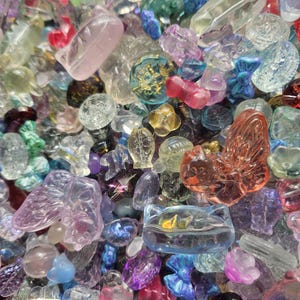 Nieuwe glaskralenmix voor het maken van sieraden | Diverse vormen, pastelkleuren