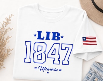 LIB 1847 Heritage Tee – Monrovia-editie