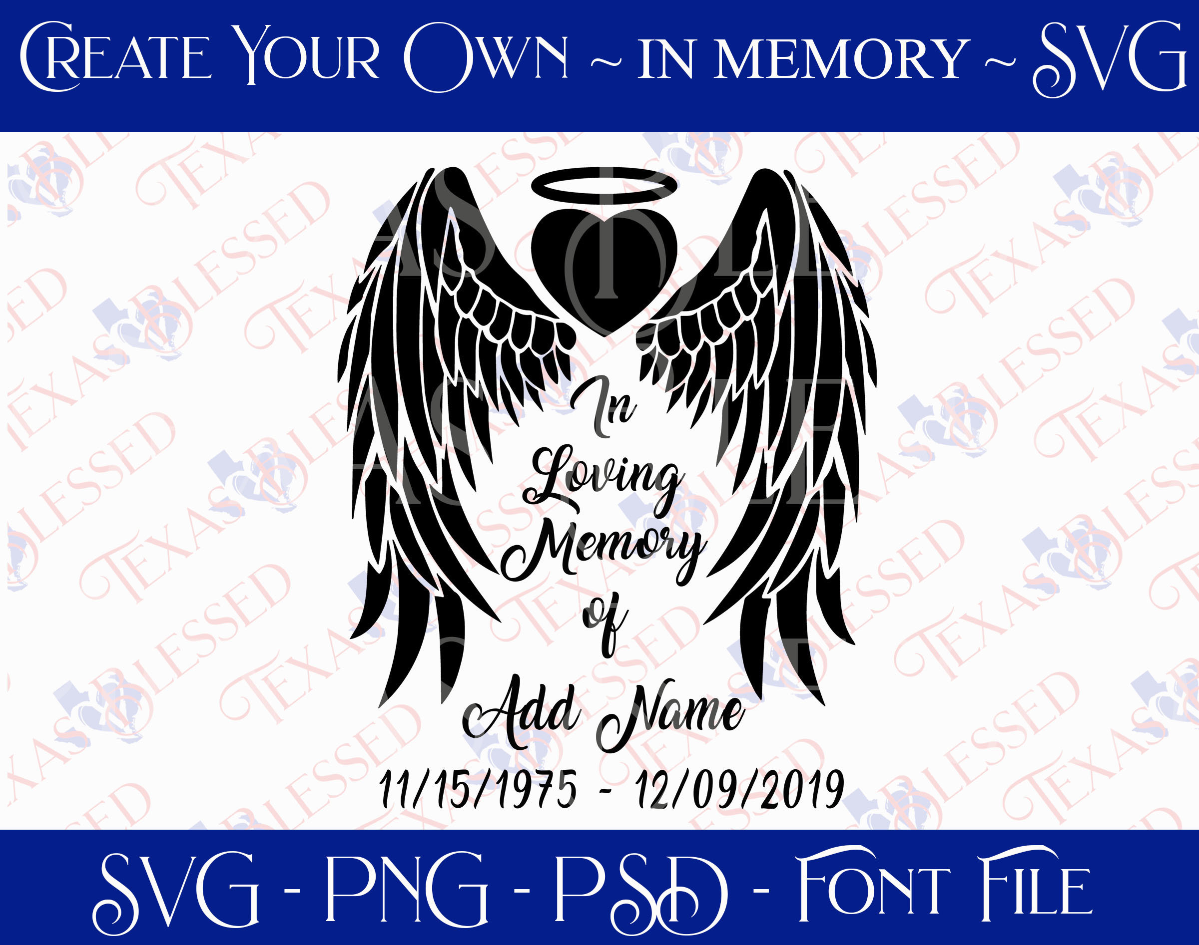 Free Free 113 Free Svg File In Loving Memory Svg SVG PNG EPS DXF File