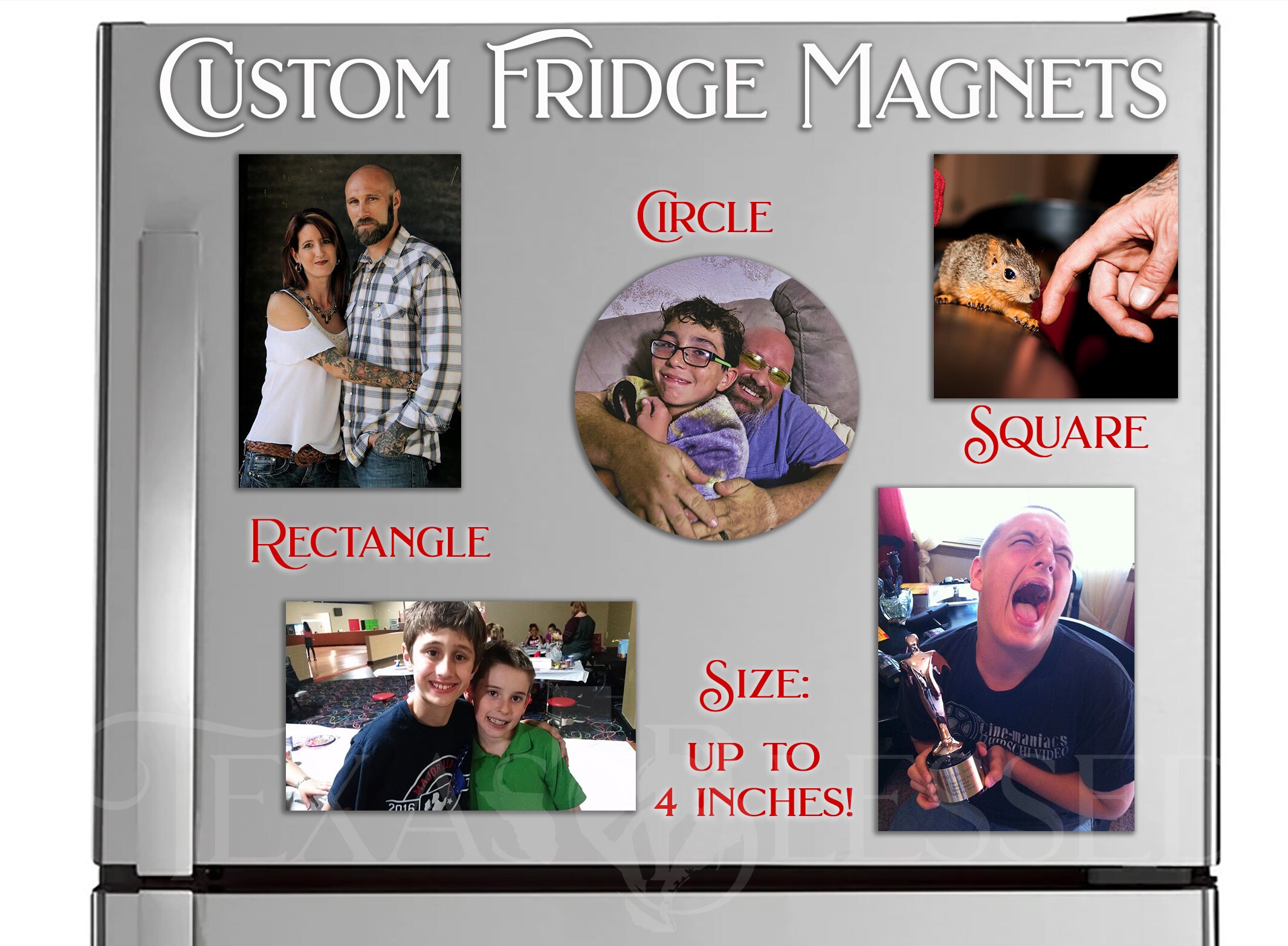 Custom Refrigerator Photo Personalized