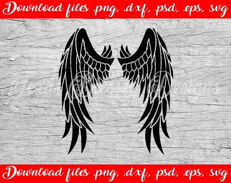 Free Free Layered Angel Wings Svg 236 SVG PNG EPS DXF File