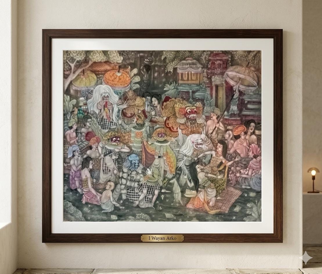 Batuan bali - Etsy 日本