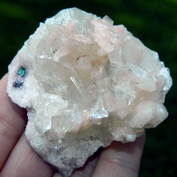 Stilbite & Apophylite - Crystal Cluster - Natural Stilbite and Apophylite - Zeolites - Zeolite - Gemmy