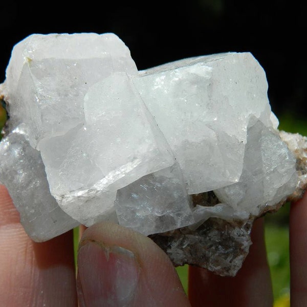 Apophylite & Natrolite  - Crystal Cluster - Natural Natrolite and Apophylite - Zeolites - Zeolite - Gemmy