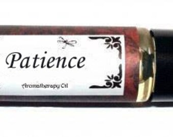 PATIENCE - Roll on Premium Essential Oil Blend - 1/3 oz  All Natural