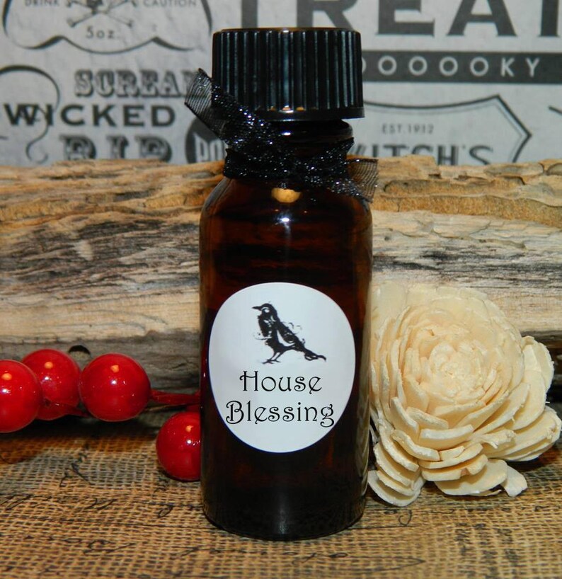 HOUSE BLESSING OIL .5 1/2 oz Anointing oil Pagan Etsy