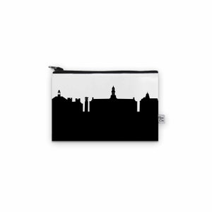 Stillwater OK (Oklahoma State University) Skyline Canvas Mini Bolsa | Presente com saudades de casa | Presente para amante de viagens | Presentes para ela