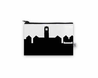 University Heights OH (John Carroll University) Skyline Canvas Mini Geldbörse | Heimweh-Geschenk | Geschenk für Reiseliebhaber | Geschenke für Sie
