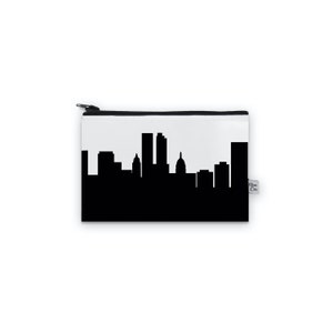 Tulsa OK Skyline Canvas Mini Bolsa | Presente com saudades de casa | Presente para amante de viagens | Presentes para ela | Presentes em Tulsa