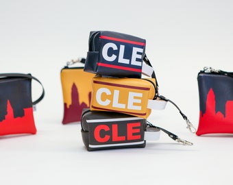PICK YOUR TEAM & City - Team Game Day Multi-Use Mini Bag Keychain | Sports Lover Gift | Stadium Approved | Gifts for Him | Airpods Case