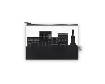 Perrysburg OH Skyline Vegan Leather Mini Wallet / Regalo de cumpleaños / Regalo de despedida / Regalos para ella / Regalos de Perrysburg