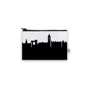Ithaca New York (Cornell Universität) Skyline Mini Geldbörse | Heimweh Geschenk | Reise-Liebhaber Geschenk | Geschenke für Sie