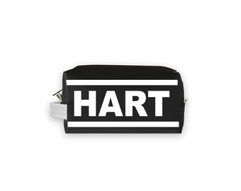 HART (Hartford) City Abbreviation Travel Dopp Kit Toiletry Bag | Travel Gift | Travel Case | Groomsmen Gift | Homesick Gift | Hartford Gifts