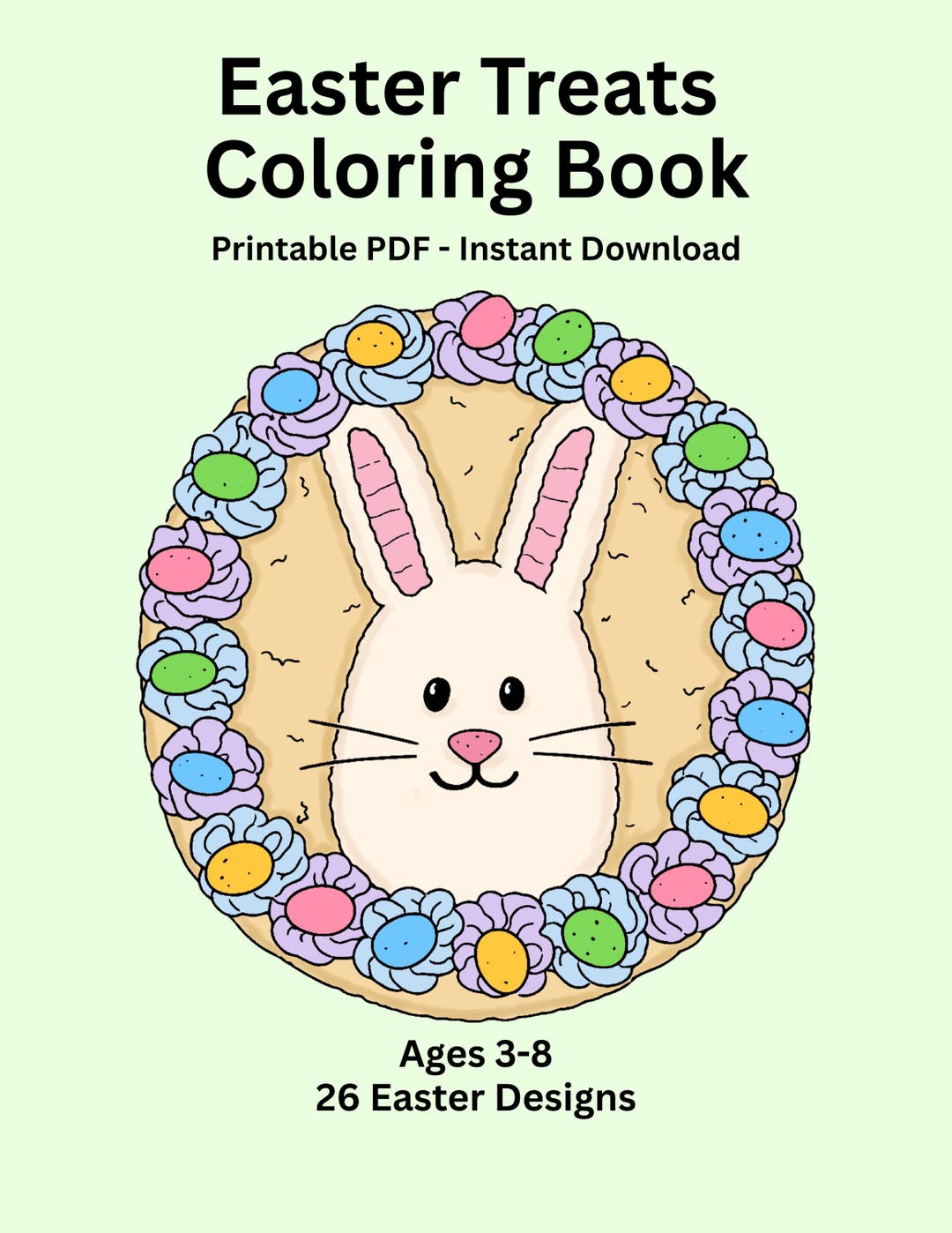 Easter Coloring Pages for Kids - Cute Easter Treats & Fun Spring ...