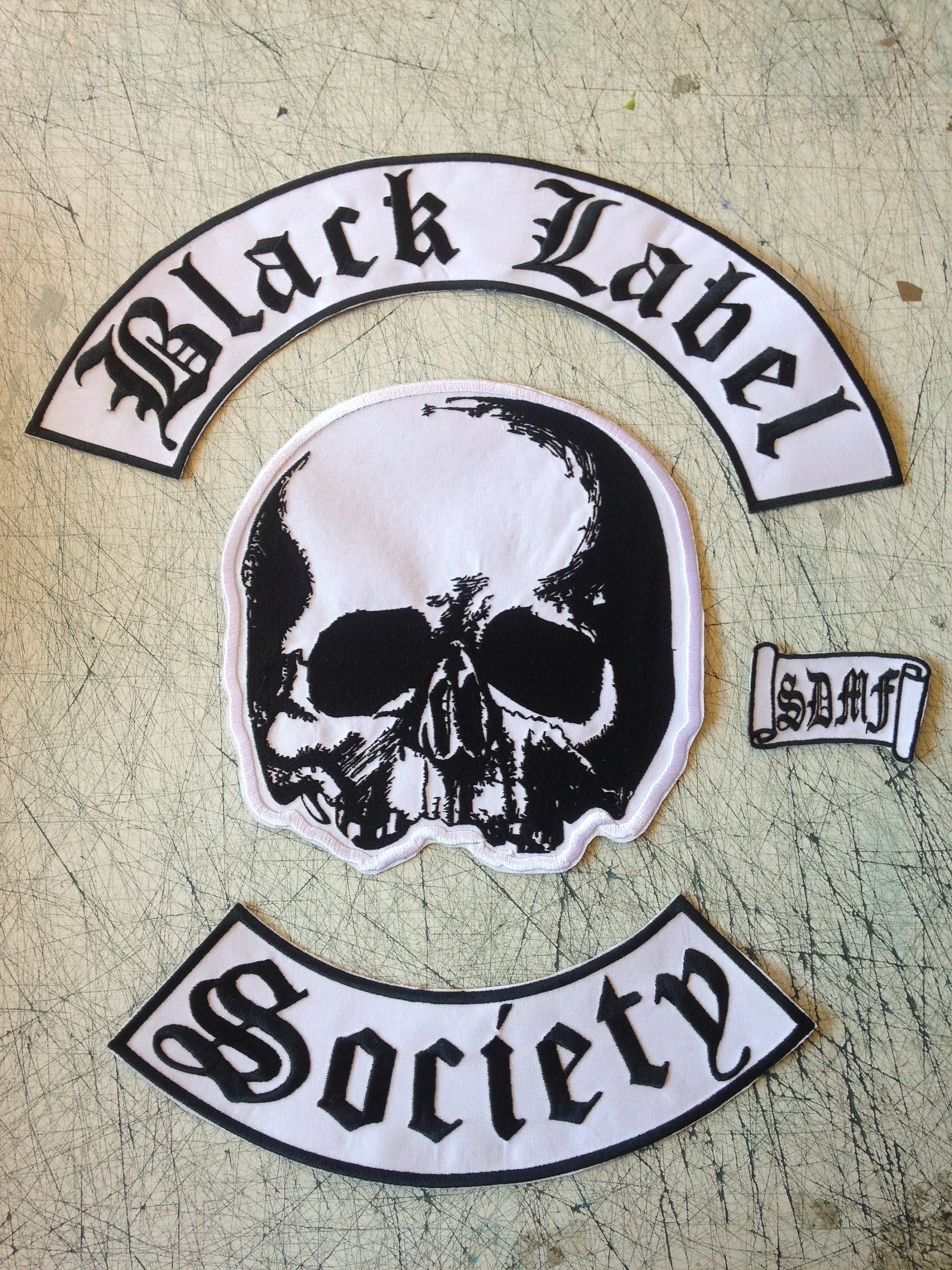 Black label society patch