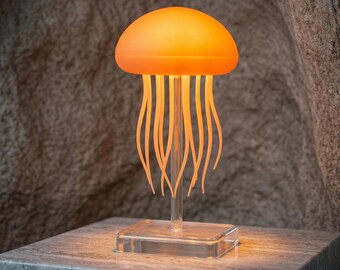 Lampada notturna mistica a forma di medusa Aurora / Lampada LED rilassante Medusa con telecomando