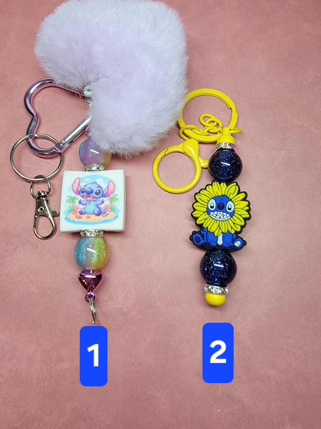 Alien Blue Guy Keychains - Etsy