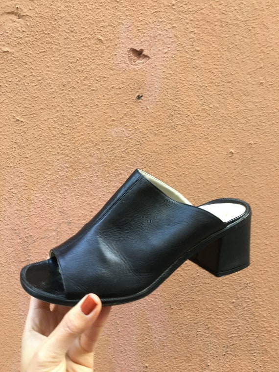 90s black mules 37