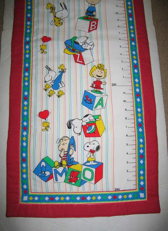 Peanuts Growth Chart