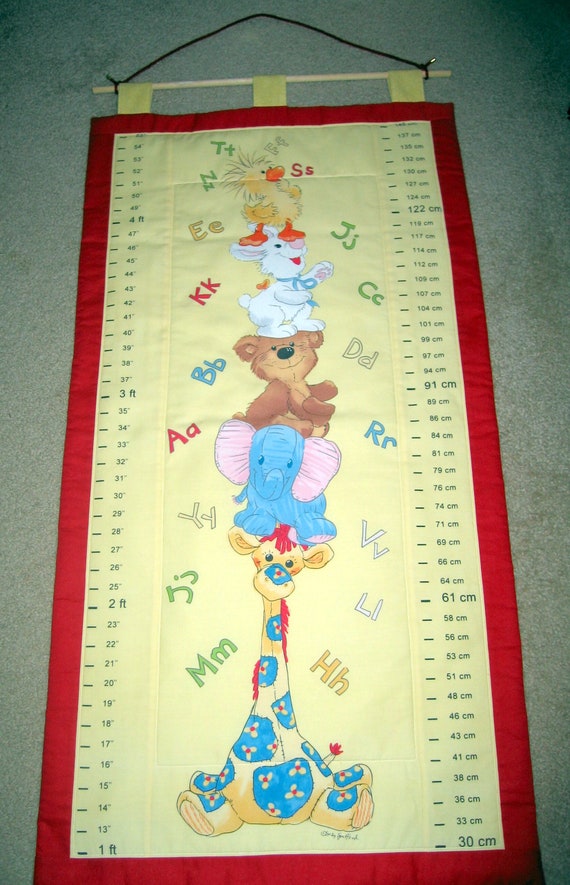 Quilted Growth Chart Pattern