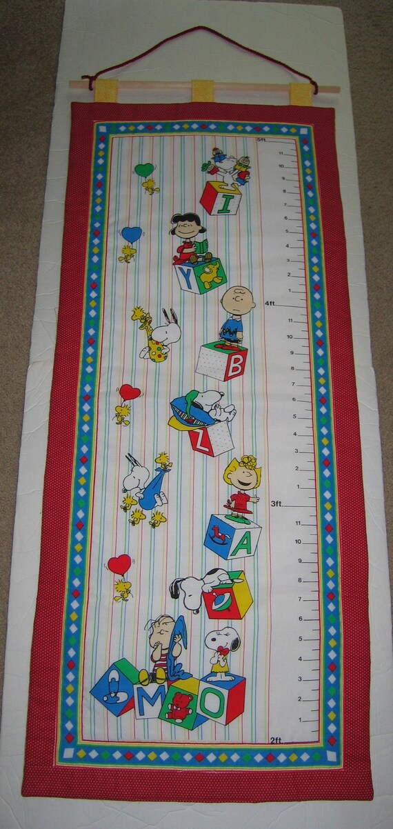 Peanuts Growth Chart