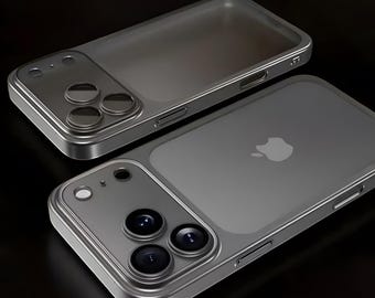 Matte Plated iPhone Case – Hard PC, Shockproof Cover