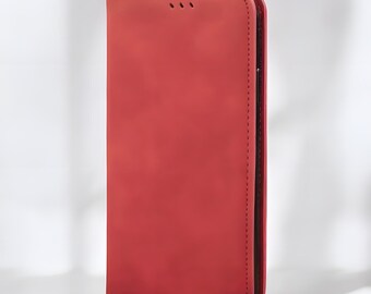 Leather Magnetic Flip Phone Case | 360 Protective Cover