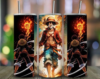 Emballage de gobelet de 20 oz, dessin animé animé PNG