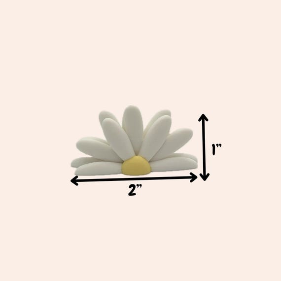 Daisy Photo Stand, Minimalist Picture Display, Wedding Birthday