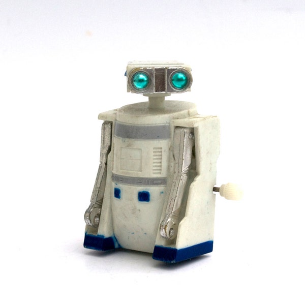 Wind-Up Robot, Mild Boy, Vintage 1984, Bandai, space, future, star wars, sci fi