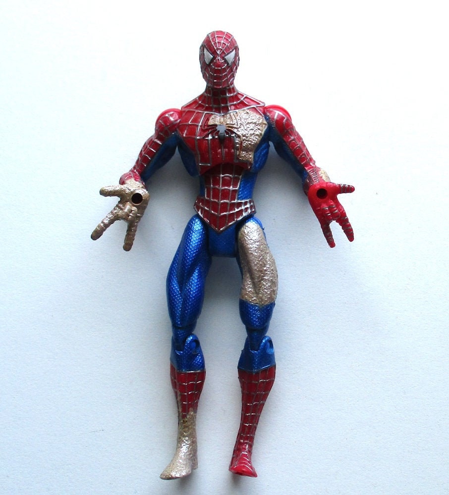 Battle Damaged Spider-man Action Figure Toy Biz Venom Peter - Etsy Canada