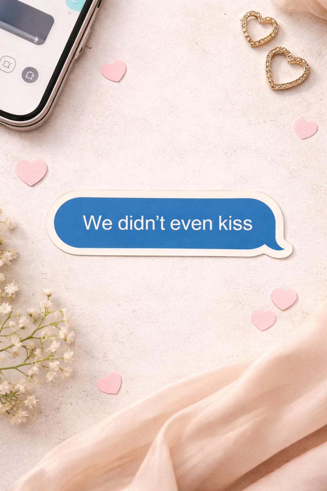 We Didn't Even Kiss Sticker | Heated Rivalry - Etsy