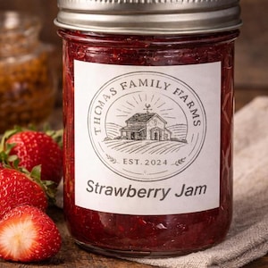 Handmade Amish Strawberry Jam - Small Batch Farm Preserves