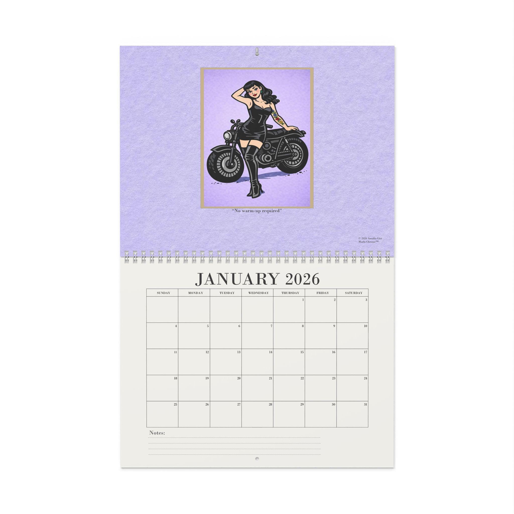 1950s Pinup Calendar - Etsy