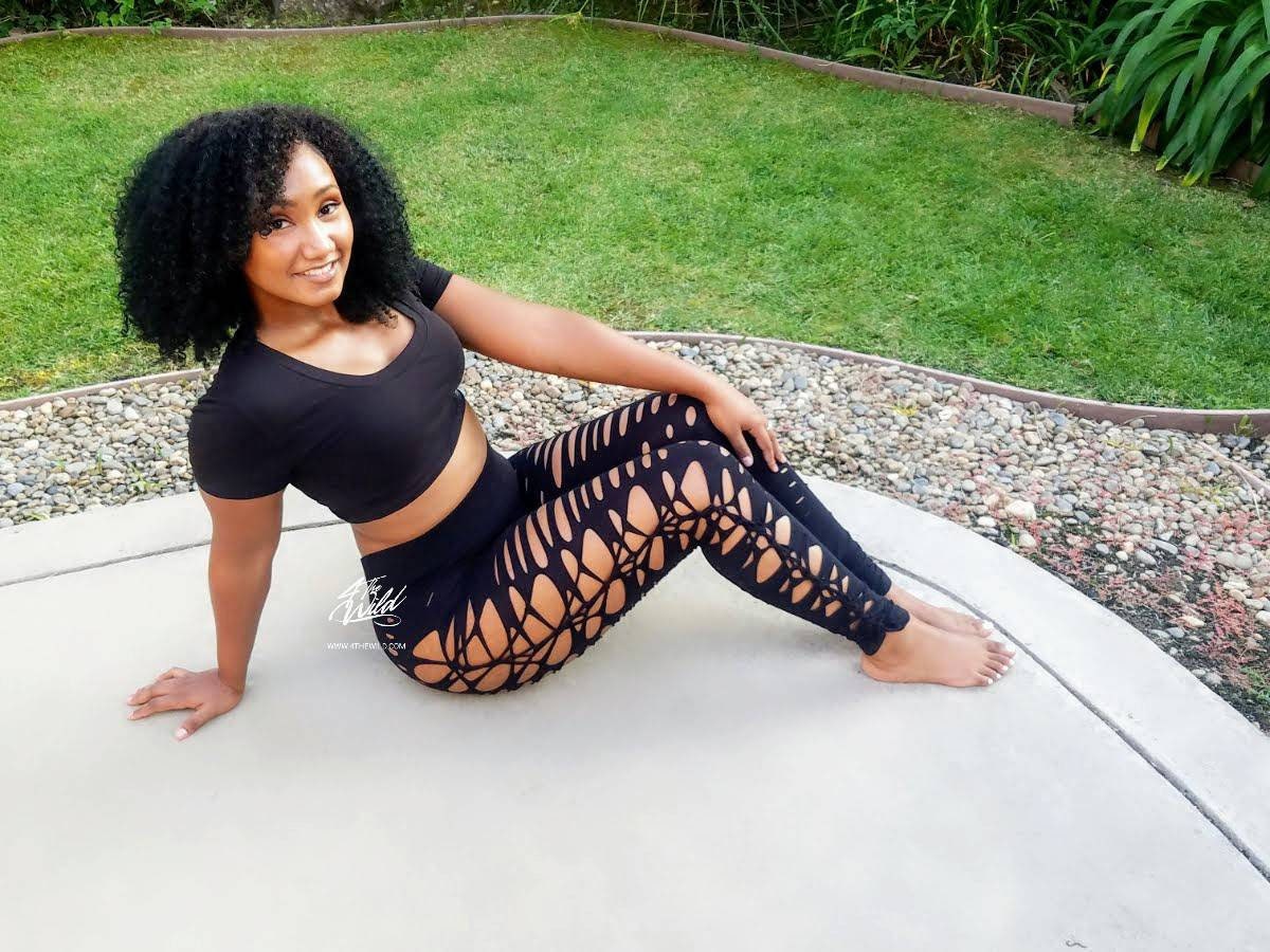 Synslinie faktor Anerkendelse Cute Leggings Festival Clothing Plus Size Black Yoga - Etsy