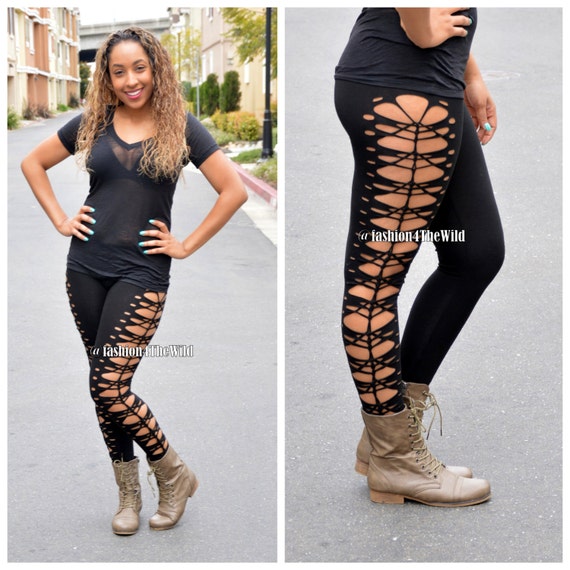 Stylish Plus Size Lace Capris Leggings