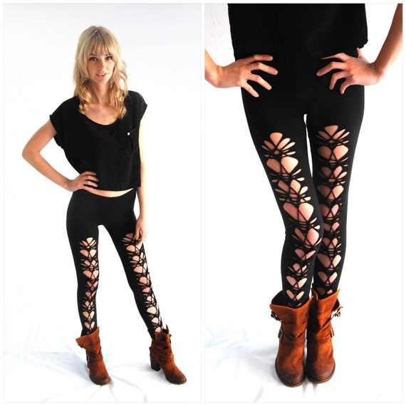 Plus size cut out leggings top