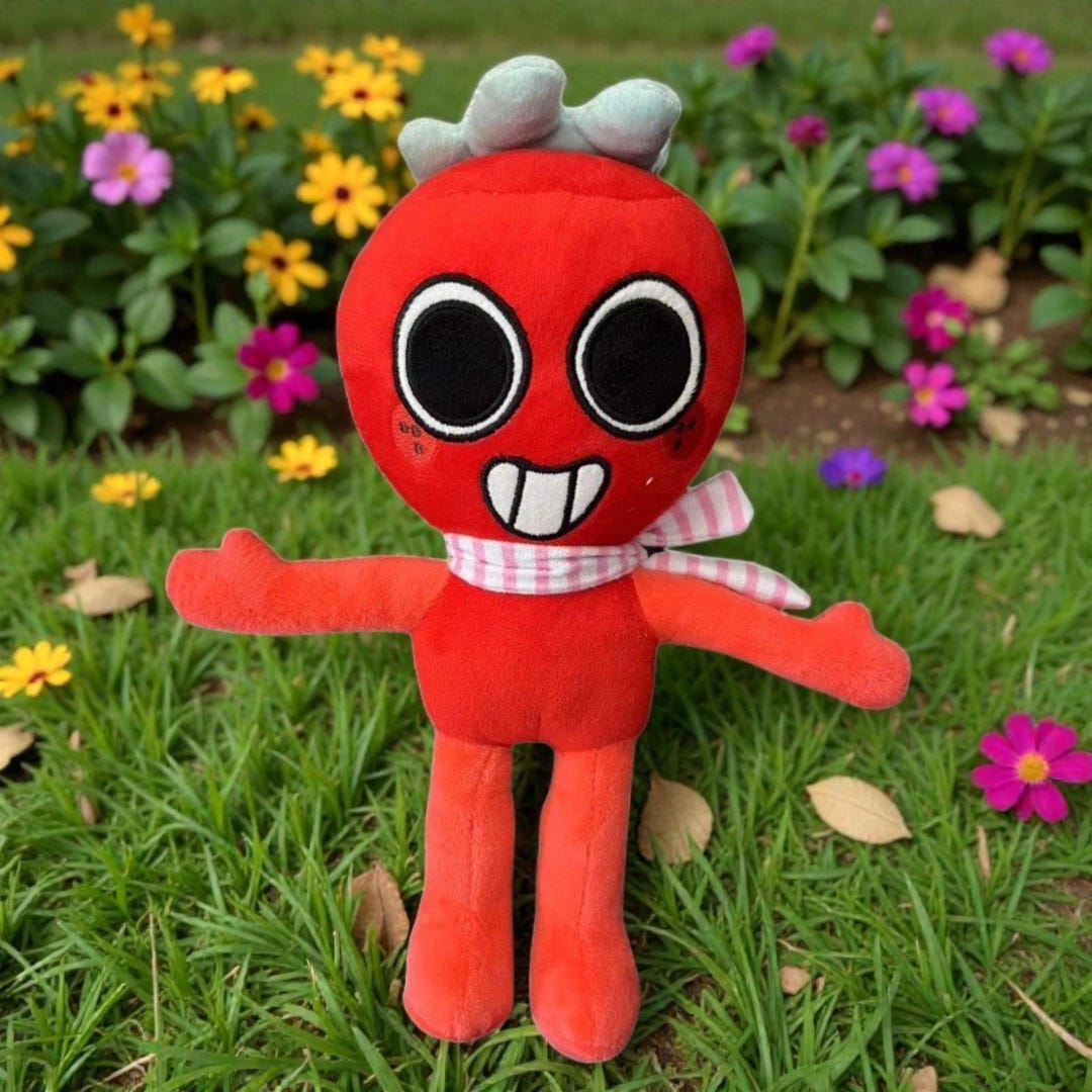 Sprout Dandy World Plush – Cute Stuffed Plush Toy for Kids, Soft Anime